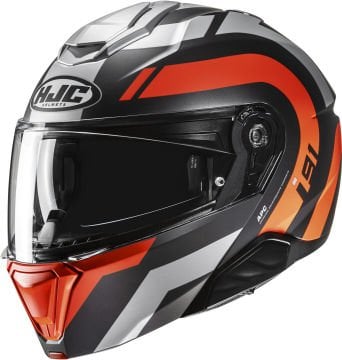 HJC i91 Arven Çene Açılır Kask Turuncu