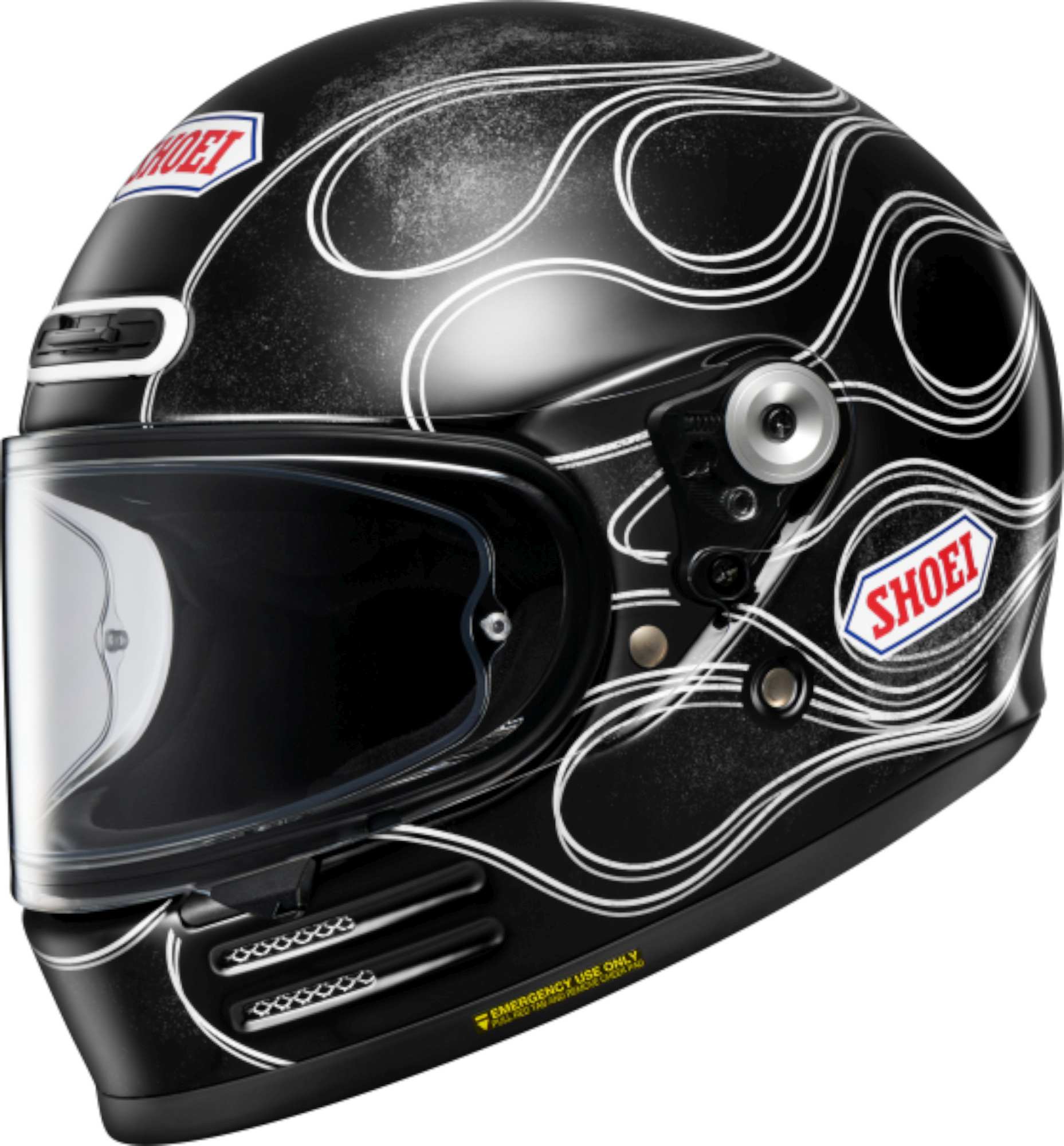 Shoei Glamster Blast Kapalı Kask Siyah
