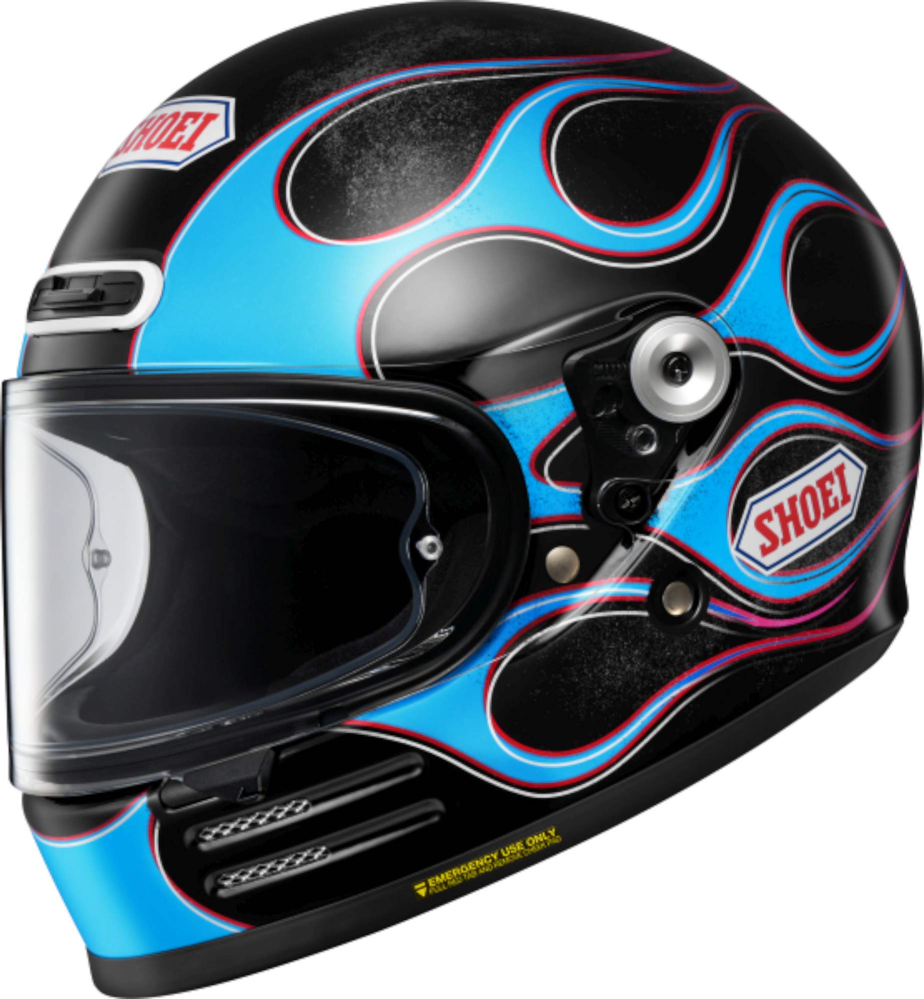 Shoei Glamster Blast Kapalı Kask Mavi