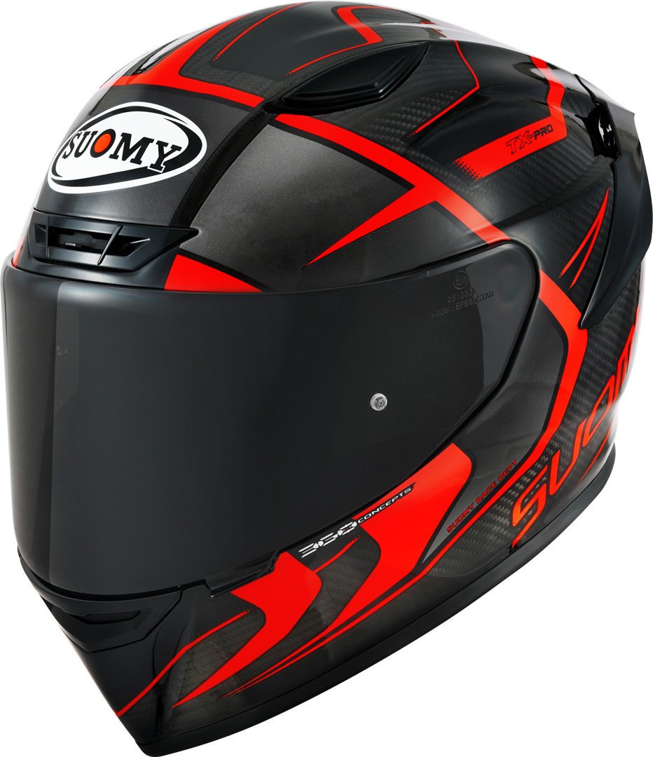 Suomy Tx-Pro Advance Kask Siyah/Kırmızı