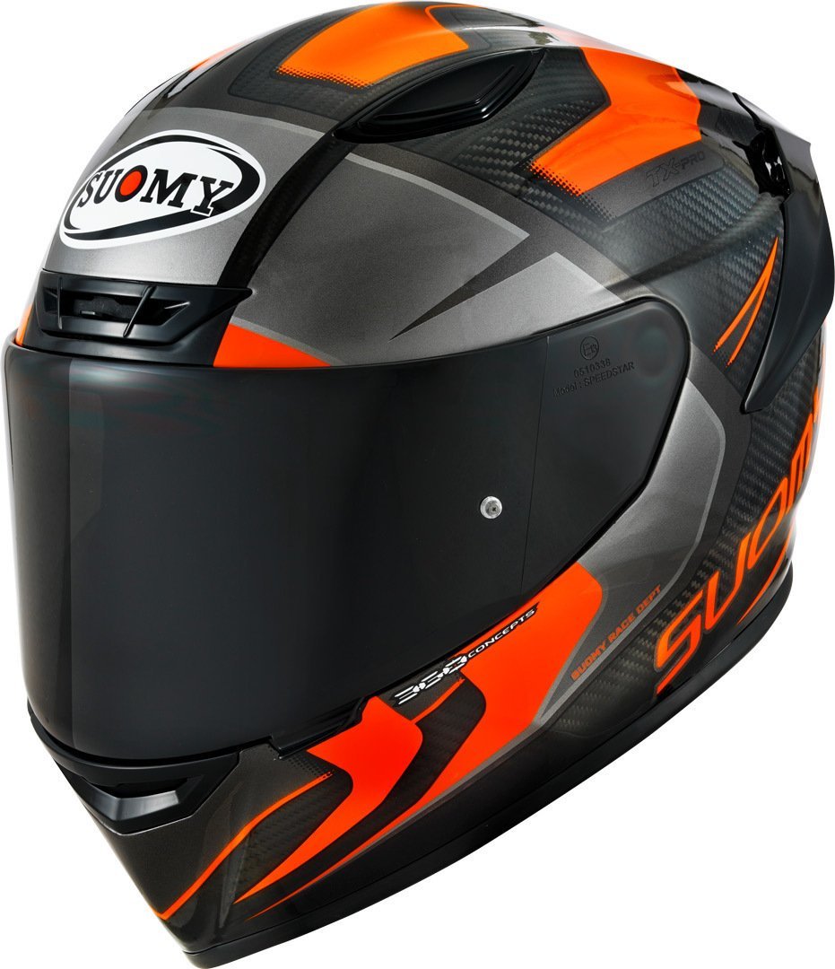 Suomy Tx-Pro Advance Kask Siyah/Turuncu