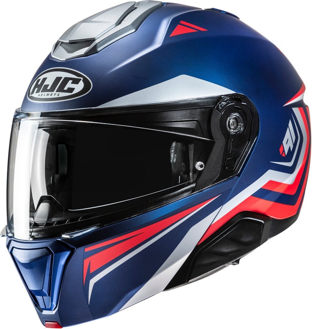HJC i91 Tricus Çene Açılır Kask Mavi