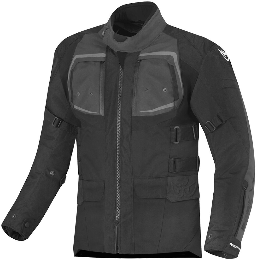 Berik Safari Pro Waterproof 3in1 Motosiklet Mont Siyah/Gri