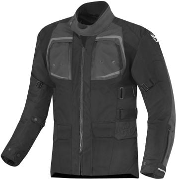 Berik Safari Pro Waterproof 3in1 Motosiklet Mont Siyah/Gri