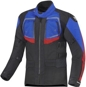 Berik Safari Pro Waterproof 3in1 Motosiklet Mont Siyah/Kırmızı/Mavi