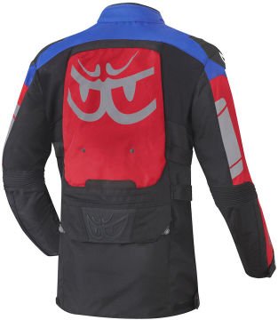 Berik Safari Pro Waterproof 3in1 Motosiklet Mont Siyah/Kırmızı/Mavi