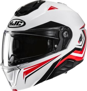 HJC i91 Tricus Çene Açılır Kask Kırmızı