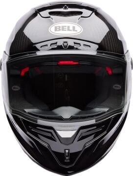 Bell Race Star DLX Flex Strike Karbon Kapalı Kask Gümüş