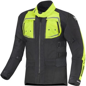 Berik Safari Pro Waterproof 3in1 Motosiklet Mont Siyah/Sarı