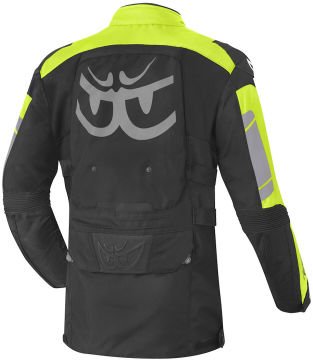 Berik Safari Pro Waterproof 3in1 Motosiklet Mont Siyah/Sarı