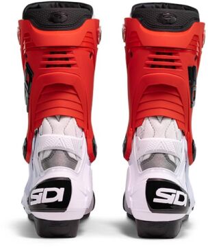 Sidi Rex Air Motosiklet Bot Beyaz/Kırmızı