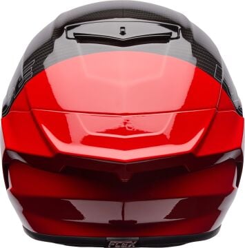Bell Race Star DLX Flex Strike Karbon Kapalı Kask Kırmızı