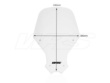 WRS Tur Tipi Ön Cam Şeffaf Honda Africa Twin Crf 1100 L 2020-2023