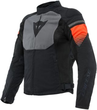 Dainese Air Fast Motosiklet Tekstil Ceket Siyah-Kırmızı