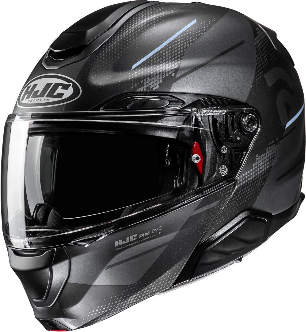 HJC RPHA 91 Blat Çene Açılır Kask Siyah-Gri