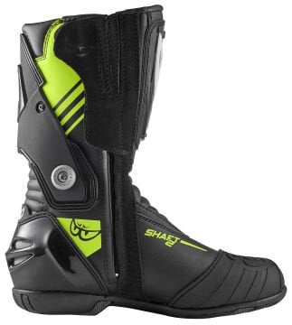 Berik Shaft 3.0 Deri Motosiklet Bot Siyah-Sarı