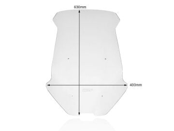 WRS Tur Tipi Ön Cam Şeffaf Honda X-Adv 750 2021-2024