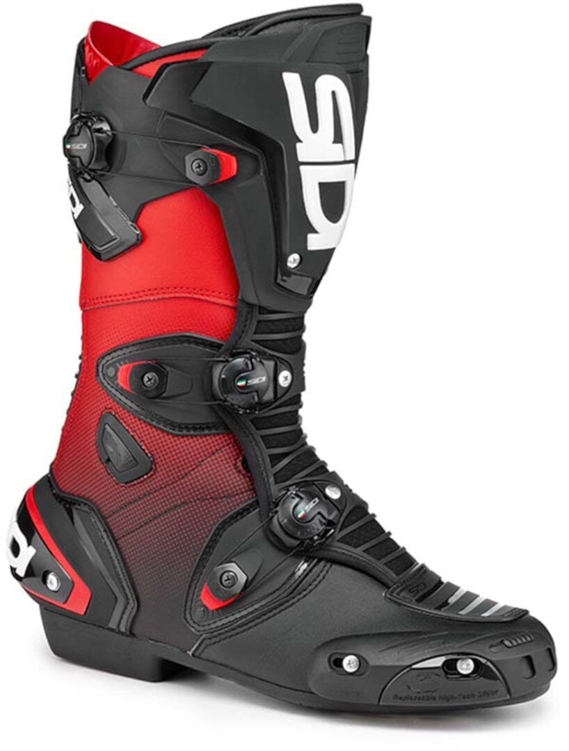 Sidi Mag 1 Motosiklet Bot Siyah/Kırmızı