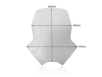 WRS Ön Cam Standard Füme Honda Forza 750 2021-2024