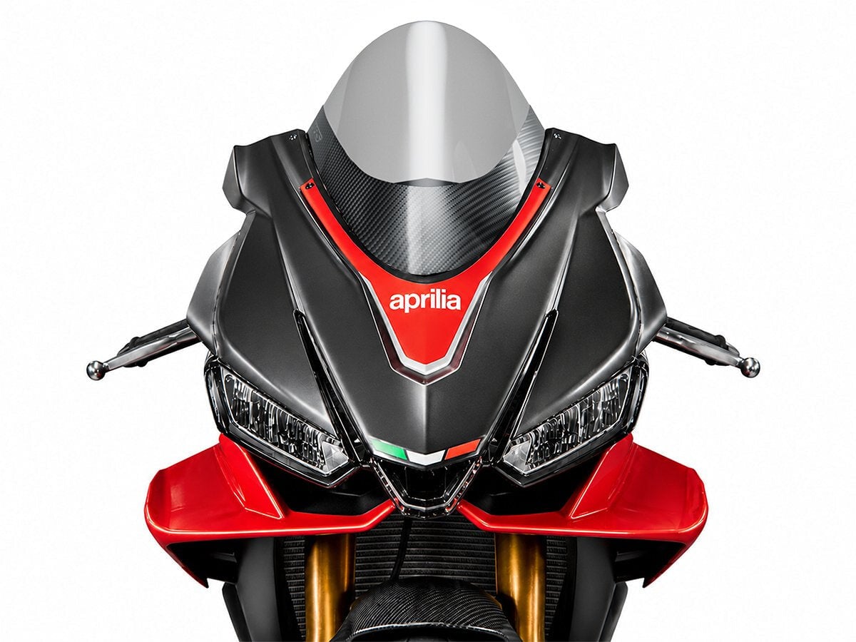 WRS CarbonSkin Ön Cam Kaplaması Carbon Twill Parlak Aprilia RSV4 2021-2025