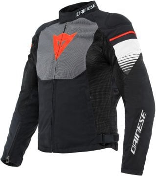 Dainese Air Fast Motosiklet Tekstil Ceket Siyah-Beyaz