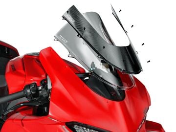 WRS CarbonSkin Ön Cam Kaplaması Carbon Plain Parlak Ducati Panigale V4 / S / R 2025-2026