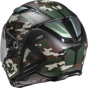HJC F70 Kapalı Kask Katra Kamuflaj