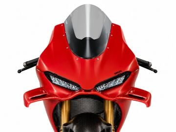 WRS CarbonSkin Ön Cam Kaplaması Carbon Plain Parlak Ducati Panigale V4 / S / R 2025-2026