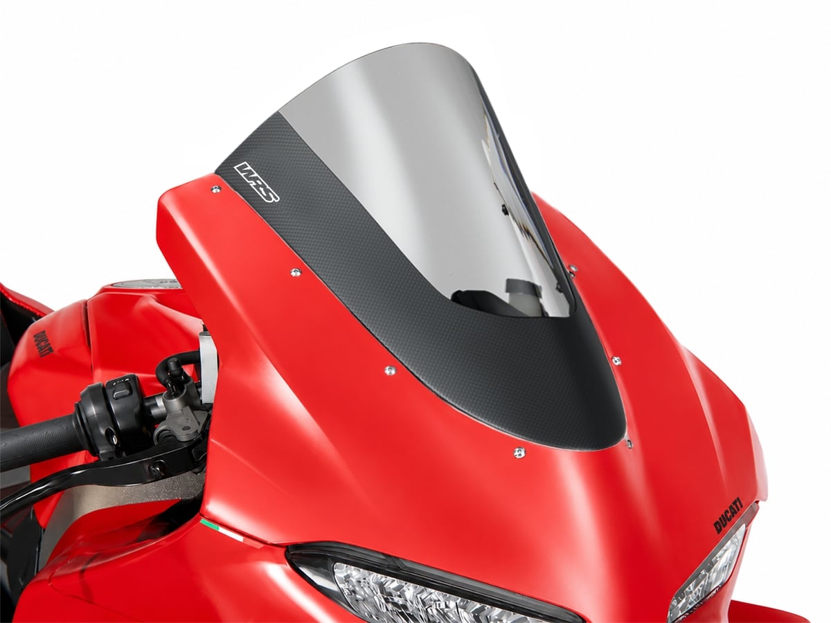 WRS CarbonSkin Ön Cam Kaplaması Carbon Plain Mat Ducati Panigale V4 / S / R 2025-2026