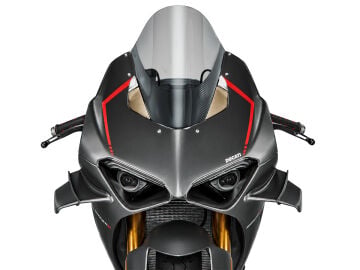 WRS CarbonSkin Ön Cam Kaplaması Carbon Plain Mat Ducati Panigale V4 / S / R 2020-2024