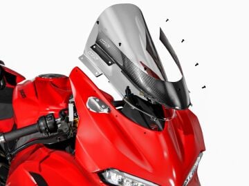 WRS CarbonSkin Ön Cam Kaplaması Carbon Plain Parlak Ducati Panigale V2 / S 2025-2026