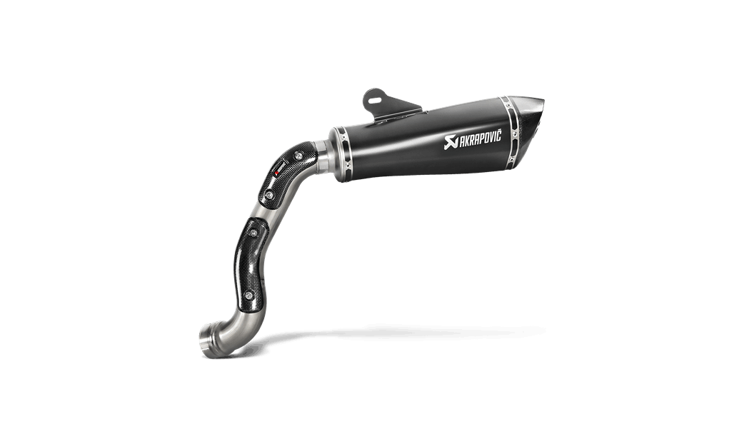 Bmw R Nine T Akrapovic Titanyum Slip On Egzoz Siyah