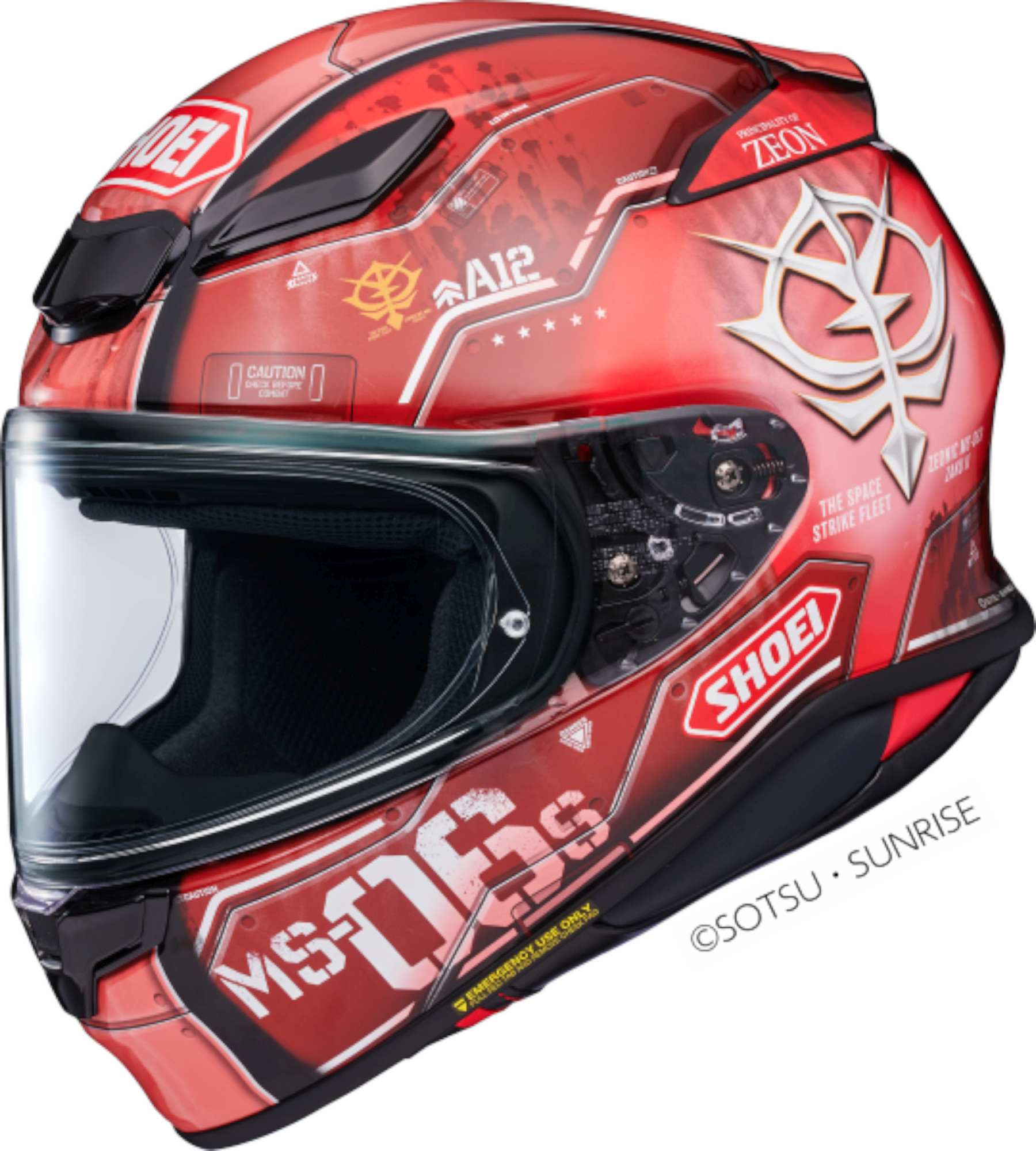 Shoei NXR 2 Char's Zaku II Kapalı Kask Fiyatı ve Özellikleri