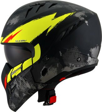 Suomy Armor Hi Volt Kask Siyah/Sarı