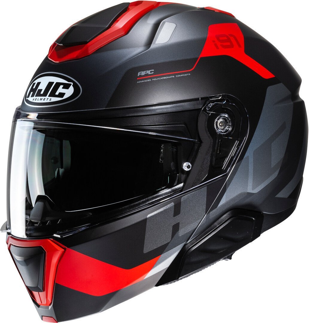 HJC i91 Carst Çene Açılır Kask Kırmızı