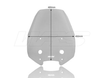 WRS Ön Cam Caponord Füme Kawasaki Versys 1000 Grand Tourer / Plus /Se 2019-2024