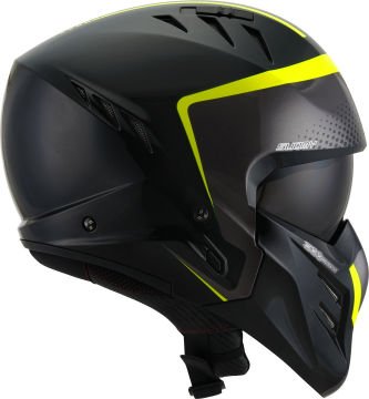 Suomy Armor Crew Kask Siyah/Sarı