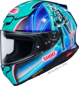 Shoei NXR 2 Hatsune Miku Kapalı Kask