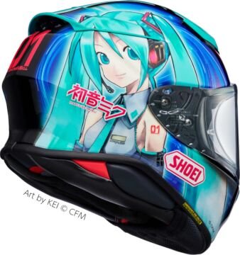 Shoei NXR 2 Hatsune Miku Kapalı Kask