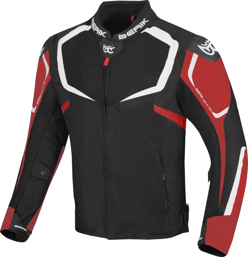 Berik X-Speed Air Motosiklet Mont Siyah/Beyaz/Kırmızı