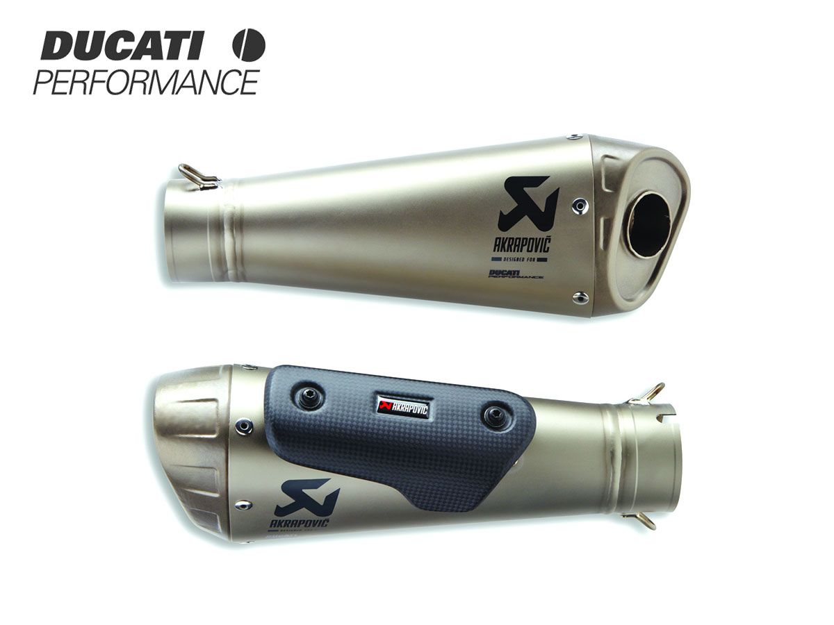 Ducati Streetfighter V4 Akrapovic Slip-On Egzoz