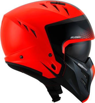 Suomy Armor Crew Kask Kırmızı/Siyah