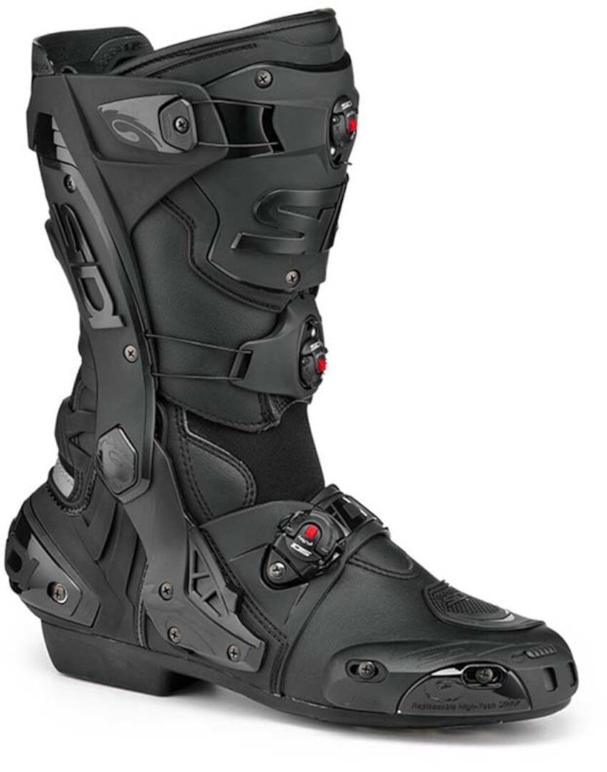 Sidi Rex Motosiklet Bot Siyah