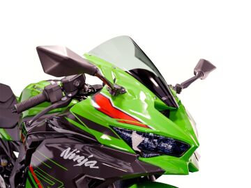 WRS Yüksek Yarış Tipi Ön Cam Füme +40Mm Kawasaki Zx-4R / RR 2023-2026