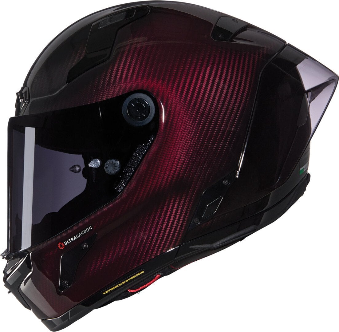 Nolan X-804 RS Ultra Carbon Liquido Kask Kırmızı