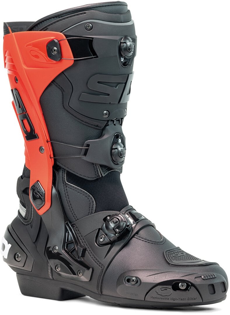 Sidi Rex Motosiklet Bot Siyah/Kırmızı