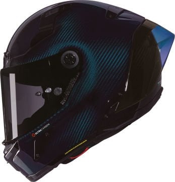 Nolan X-804 RS Ultra Carbon Liquido Kask Mavi