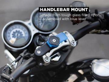 Quad Lock Motosiklet Telefon Tutucu Gidona Bağlantı