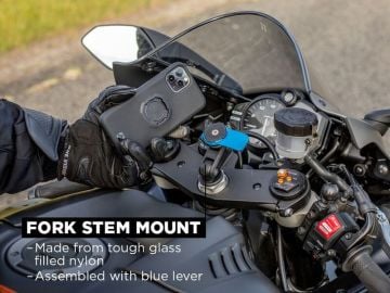 Quad Lock Pro Motosiklet Telefon Tutucu Direksiyon Bağlantı