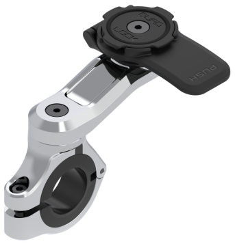 Quad Lock Pro Motosiklet Telefon Tutucu Krom Gidona Bağlantı